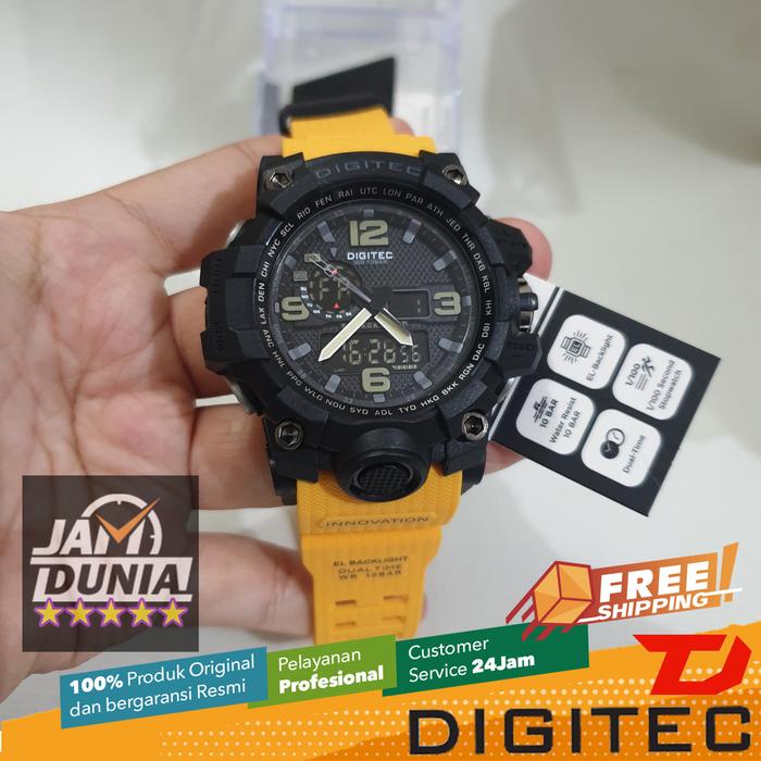 DIGITEC ORIGINAL DA-2093 DA 2093 DIGITEC 2093 JAM TANGAN PRIA DIGITEC ORI DA 2093
