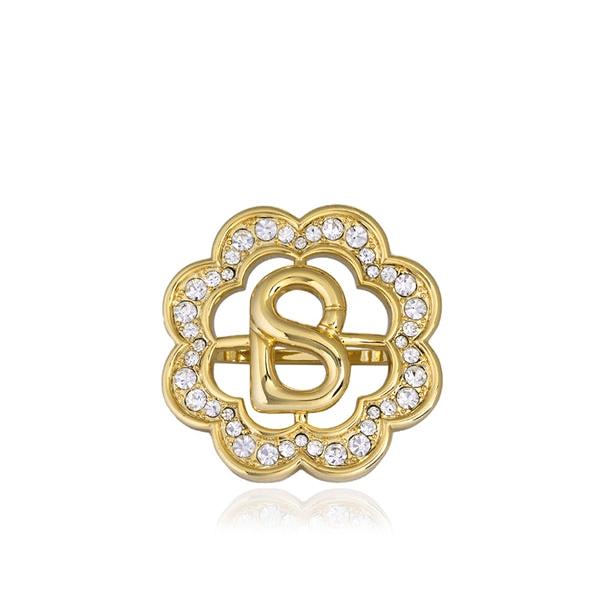 BUTTONSCARVES Daisy Ring Brooch