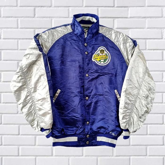JACKET VARSITY MIZUNO TIGER, SIZE L (SECOND BRANDED) PEKAT, JK0023