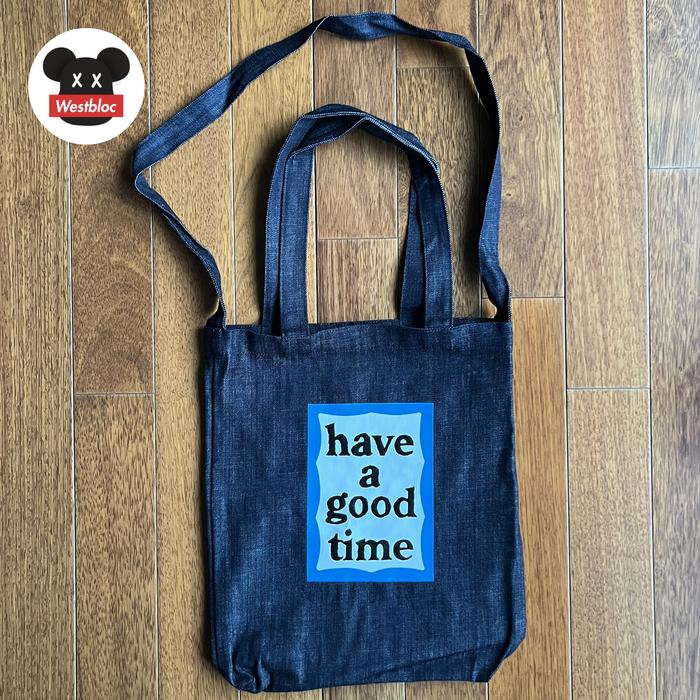 Have a Good Time x NAG Denim 2-Way Tote Bag Tas Selempang Shoulder Bag
