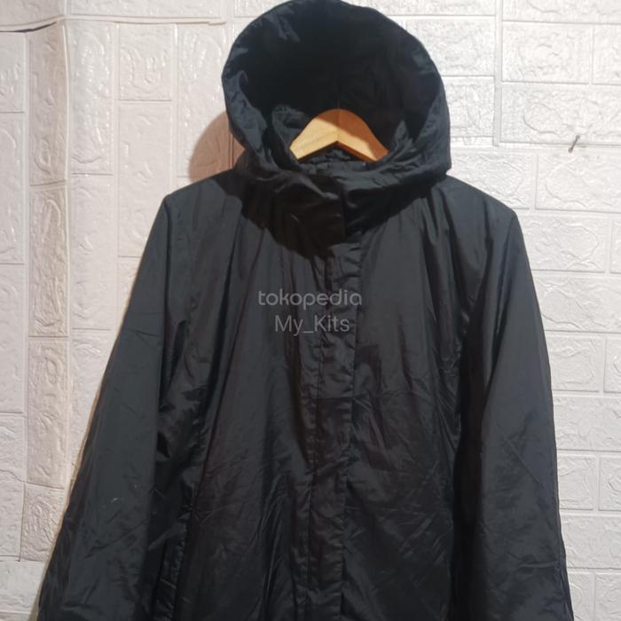 UNIQLO winter Coat long jaket hitam