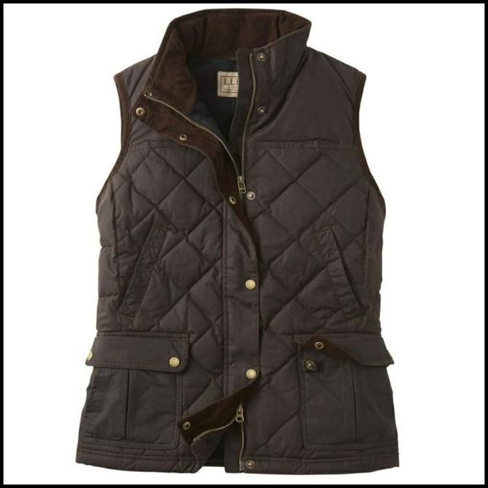 ROMPI BULU ANGSA LL BEAN UPCOUNTRY WAXED COTTON DOWN VEST ORIGINAL