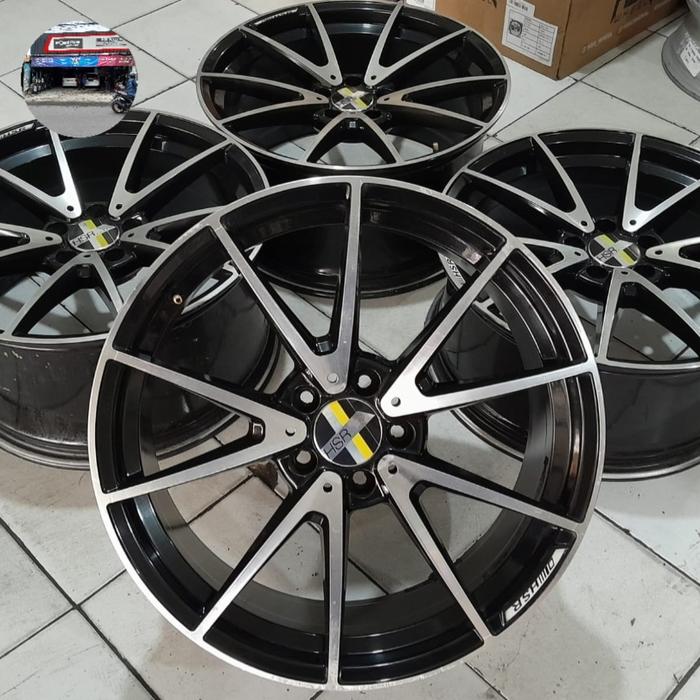 Velg pelek mobil Second HSR SLS02 r 19 untuk  mercy camry accord