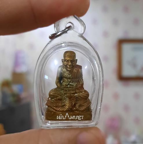 Liontin LP Thuad (Bahan Leburan Selongsong ) blessing Ajahn Teelek BE.2558