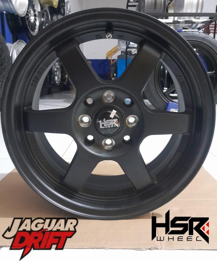 Velg mobil sport HSR TOKYO ring 15 lebar 6,5 pcd 4x100-114,3 ET 40