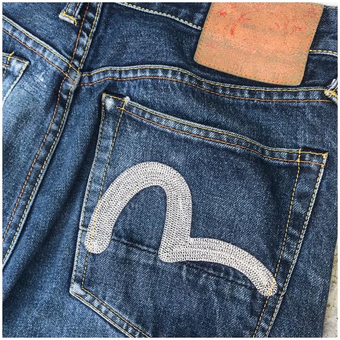 Jeans EVISU Carrot Fit (Tappered) Denim Selvedge - Size 32