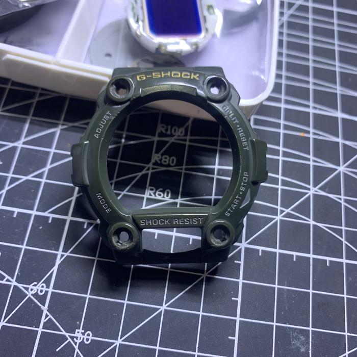 Bezel Besel ORIGINAL G7900 G-7900 Green Army Casio G-shock