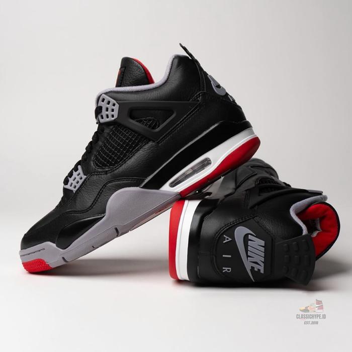 Air Jordan 4 Bred Reimagined 100% Original