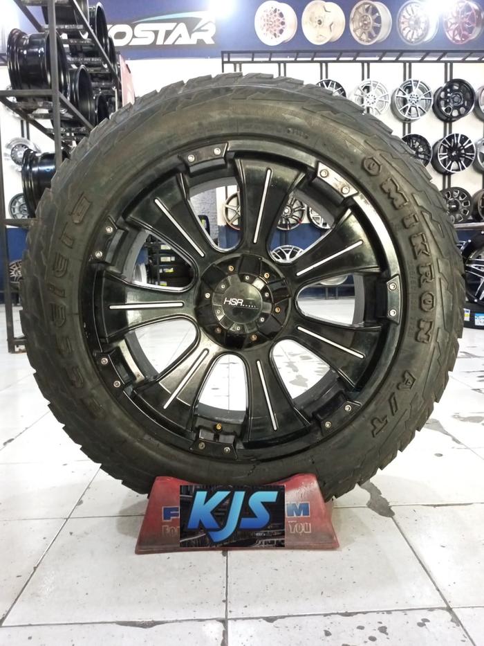 Velg Mobil Pajero Fortuner Ring 20 HSR Yawosi Pcd 6x139 Ban 285/50 R20