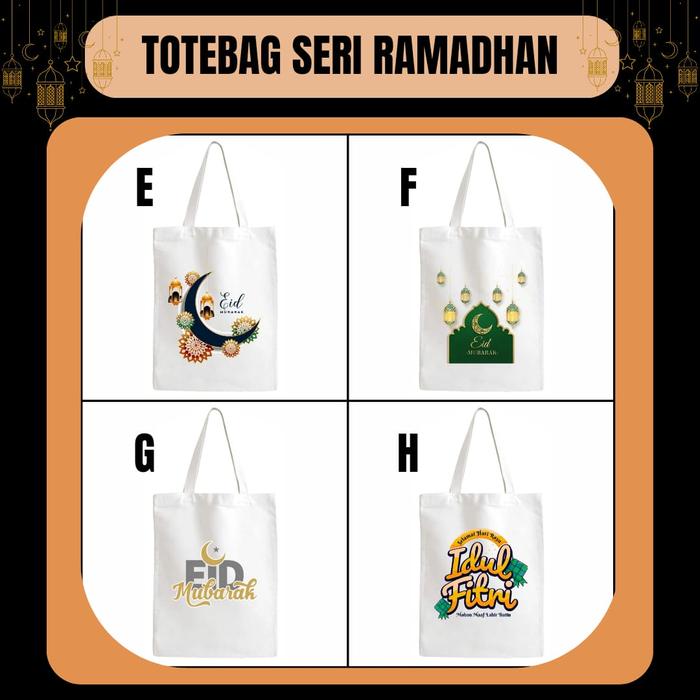 TERBARU!!!Totebag Ramadhan/Totebag Parcel Ramadhan Ya Ramadhan