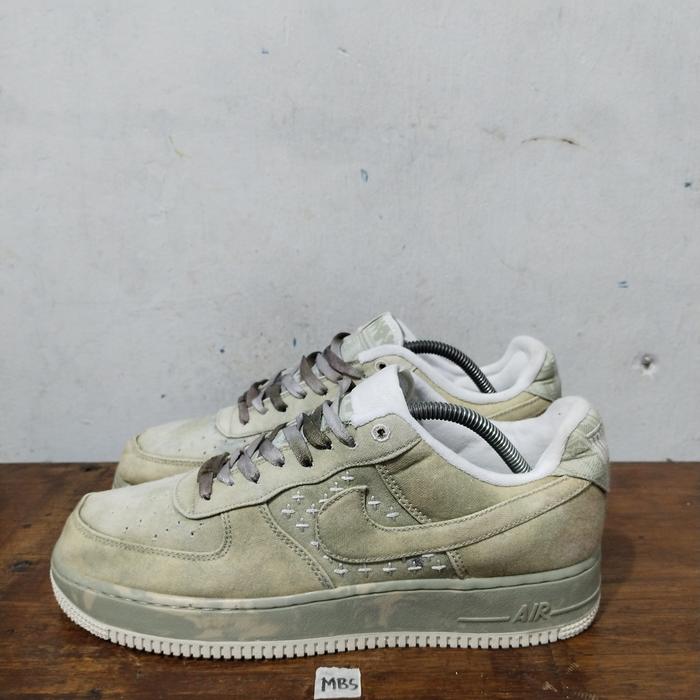 sepatu second ori nike af1 NAI-KE olive size 44