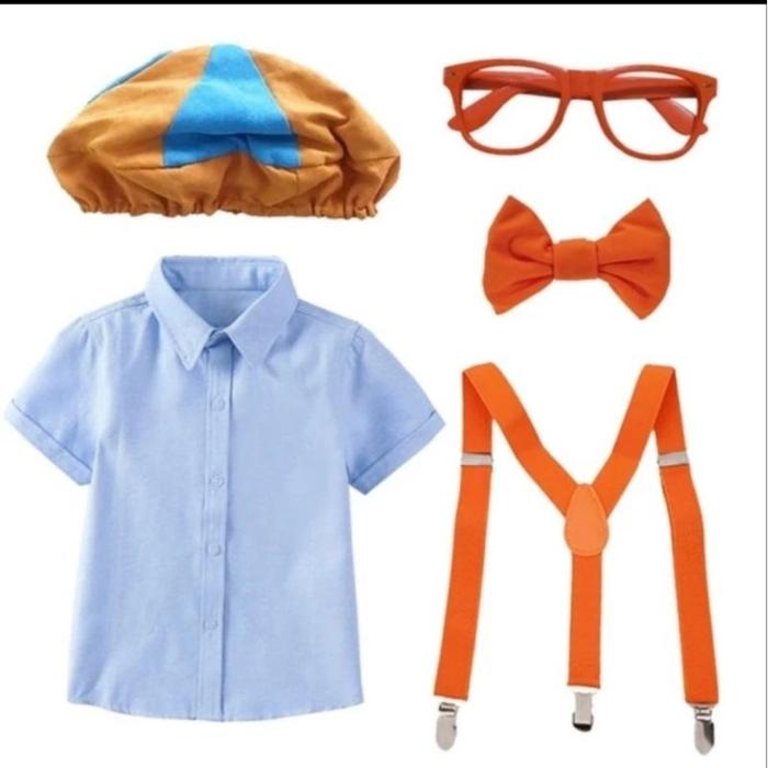 blippi costume kids boy | kostum blippi anak halloween