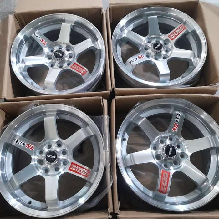 velg te37 Ring 16x7 et 35 pcd 4x100/114 untuk avanza, xenia