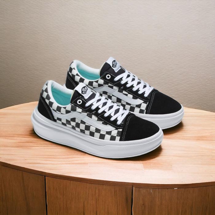 Sepatu Vans Old Skool Overt CC Comfycush Checkerboard Original