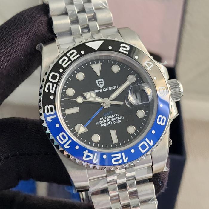 Jam Tangan Pagani Design GMT Batman Automatic 41 mm Brand New