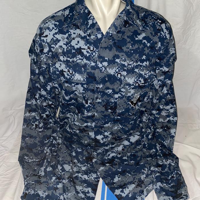 Kemeja BDU PDL Loreng digital US Navy AL Amerika full patch (3)