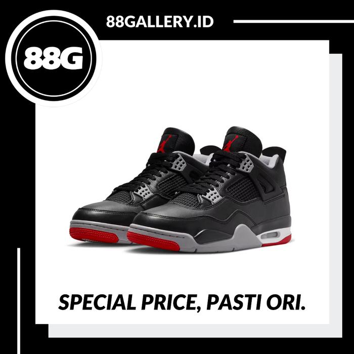 Air Jordan 4 Bred Reimagined 100% Original
