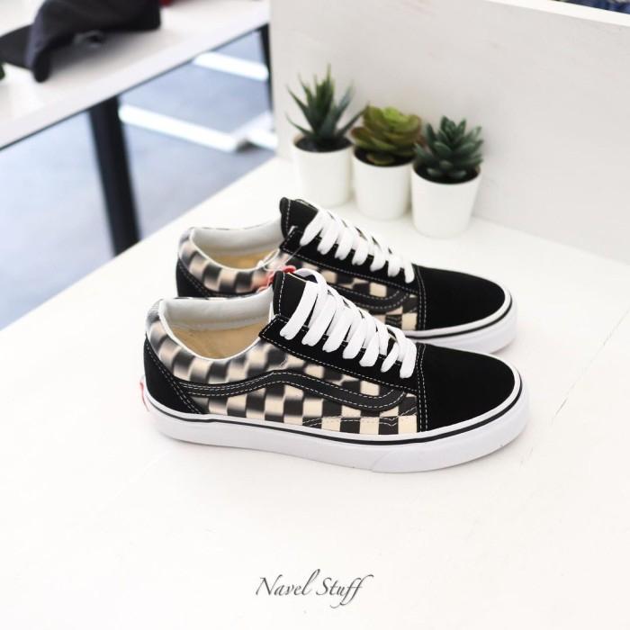Vans Old Skool Checkerboard Blur