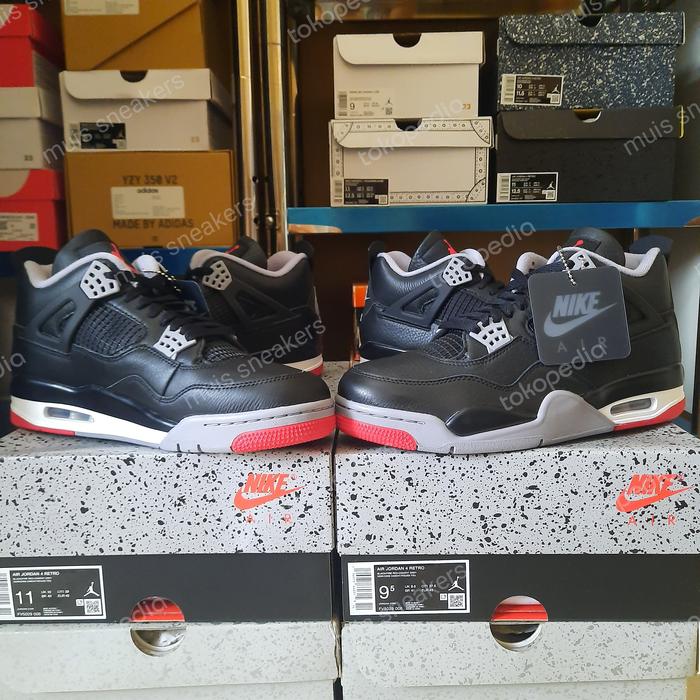 Air Jordan 4 Retro Bred Reimagined Original