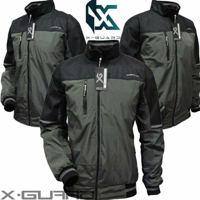 TERBARU JAKET PARASUT X-GUARD HOODIE