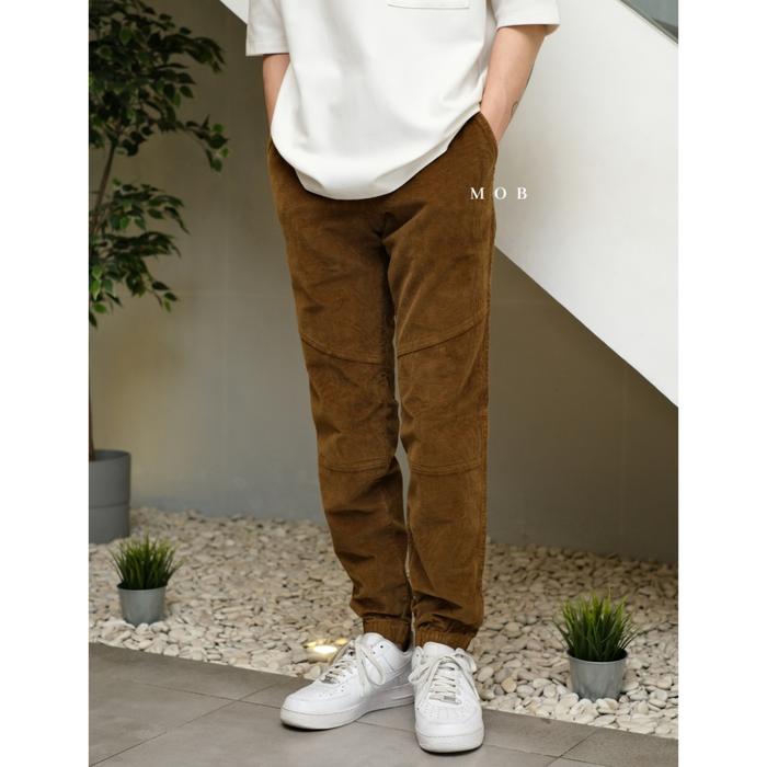 Celana Jogger Corduroy S.Oliver Brown Original