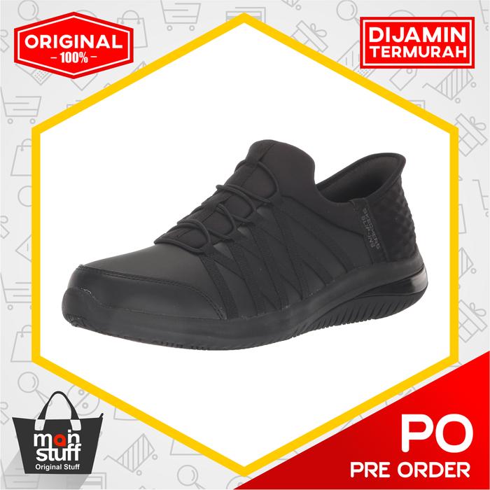 Skechers Sepatu Slip on Wanita for Work Dantey Parral Bungee Sr Health