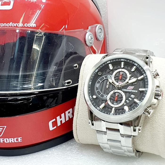 Jam Tangan CHRONOFORCE Original CF-5308 Analog Bisnis Water Resistansi