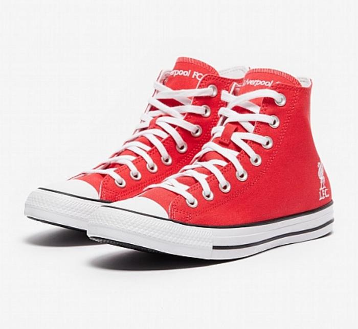 Converse Chuck Taylor All Star x Liverpool FC LFC Colors Logo Tomato