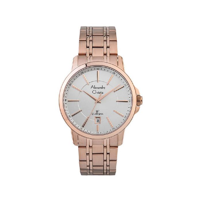 JAM TANGAN WANITA ALEXANDRE CHRISTIE AC8636 MDBRGSL STAINLESS STRAP