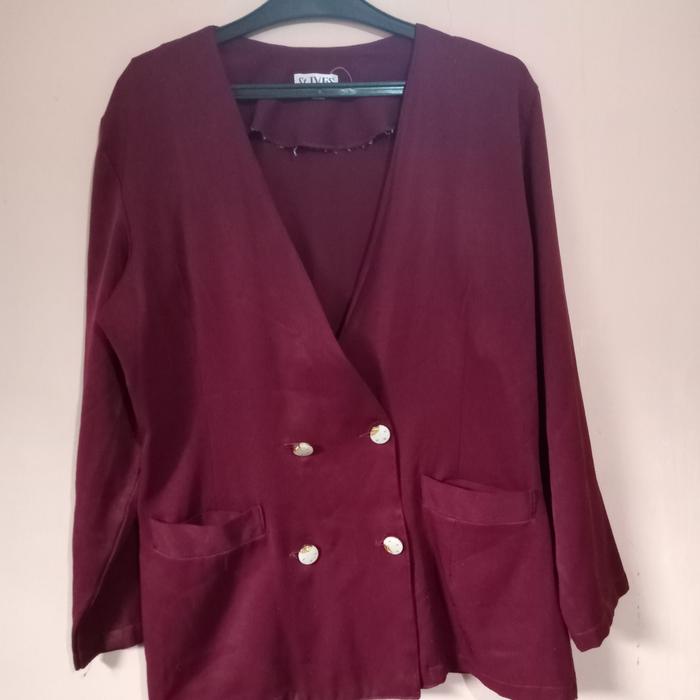 Blazer maroon ST IVES size L