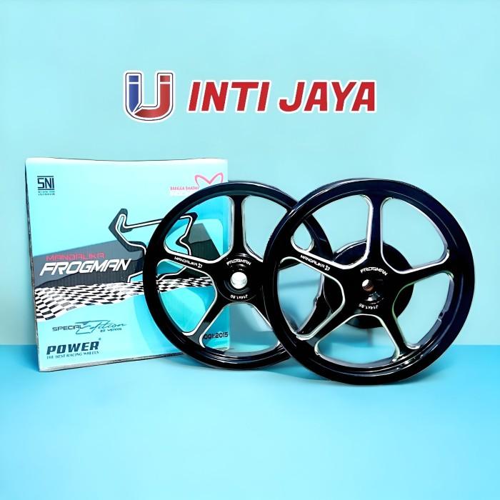 velg Mandalika Frogman vario 110 hitam ring 14