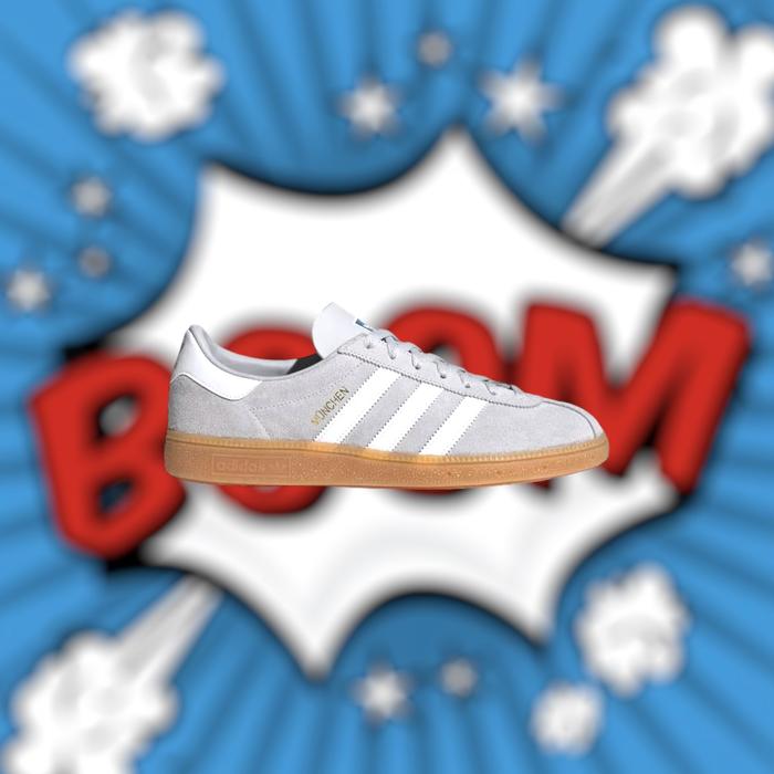 Adidas Munchen Spzl Light Grey Gum ORIGINAL