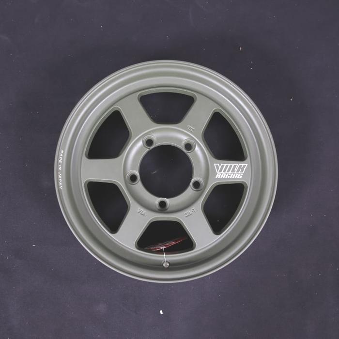velg volkrays te37x green r16 5x139 ori Japan velg suzuki jimny jb31 jb32 jb43 jb74