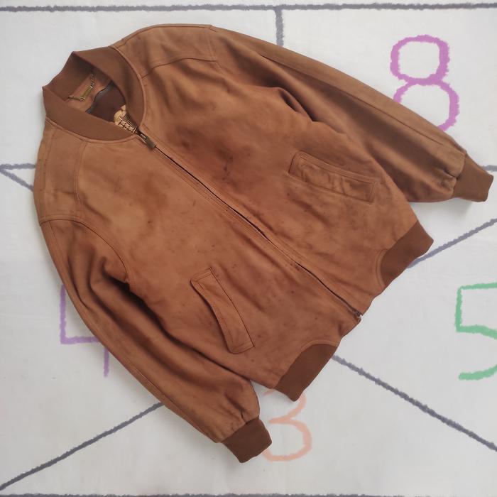 jacket bomber leather vintage ventura