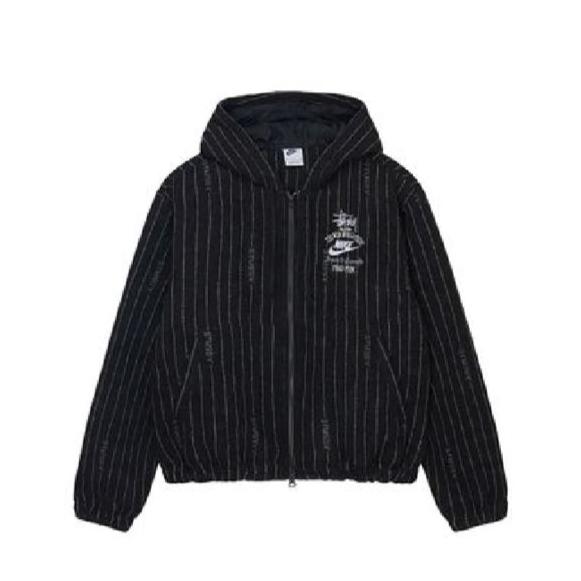 Nike x Stussy Wool Jacket (Asia Size) Black