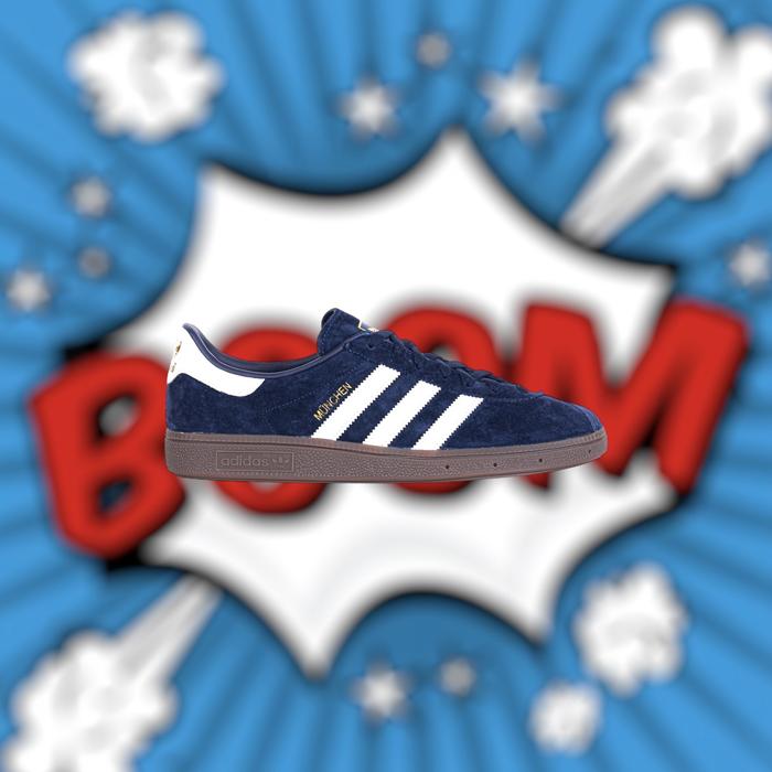 Adidas Munchen Spzl Navy White Gum ORIGINAL