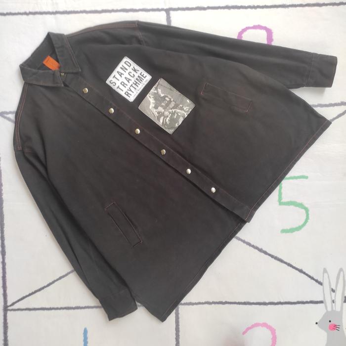 jacket denim attention Korea super jumbo