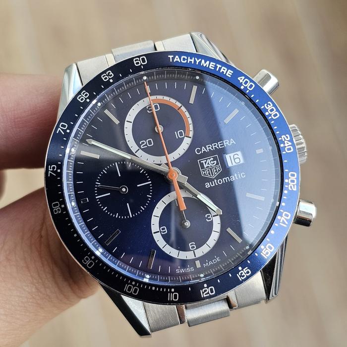 Jam tangan TAG HEUER CARRERA CHRONOGRAPH AUTOMATIC CALIBRE 16