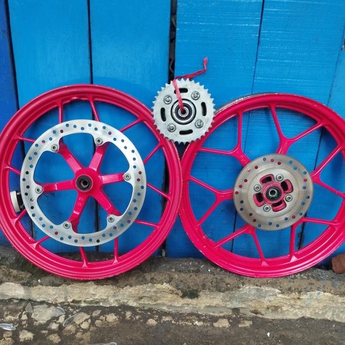 velg pelek velek depan belakang nap gear honda sonic 150 r original