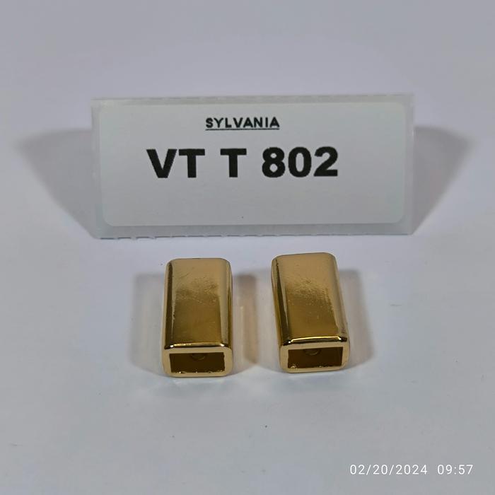 VT T 802 @12 PCS, Variasi Tas Stopper Tali Tas Zinc Alloy Ukuran 17mm*10mm, Per 12 pcs