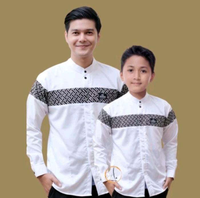 kopel baju muslim koko couple ayah+anak