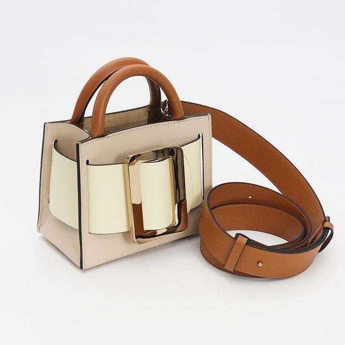 BOYY Bobby 18 Tri Color Block Gold Metal Meringue/Bleached Lemon/Pecan