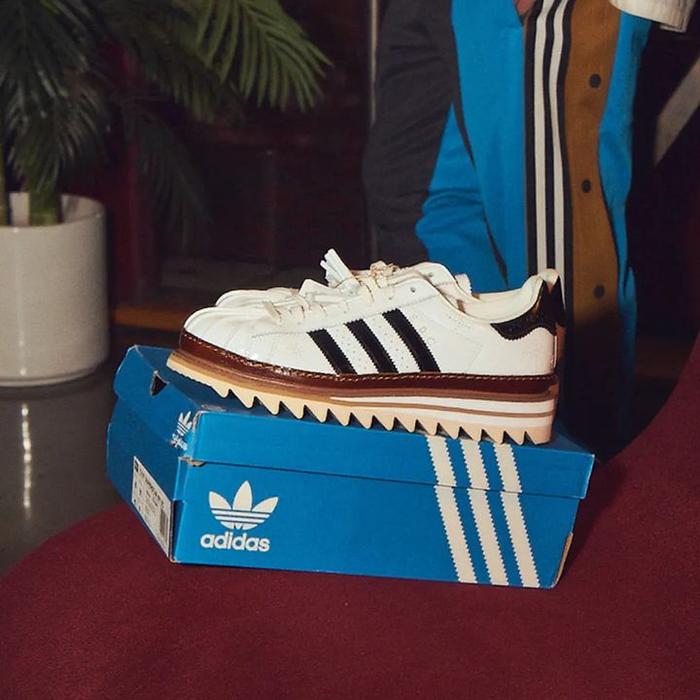 Adidas Superstar x Clot "White / Sand" 100% Original