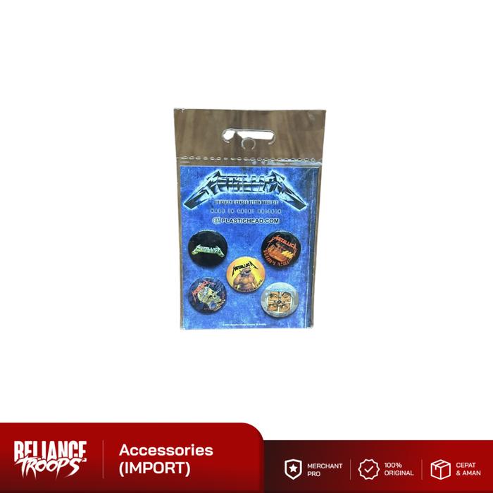 Pin Button Pack | Metallica (02)