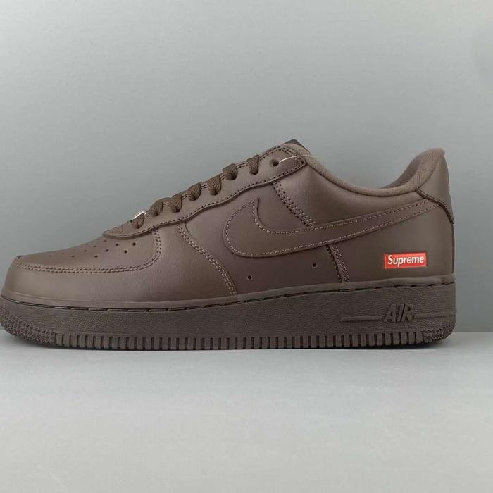 SPR NK AF1 Brown Sneakers