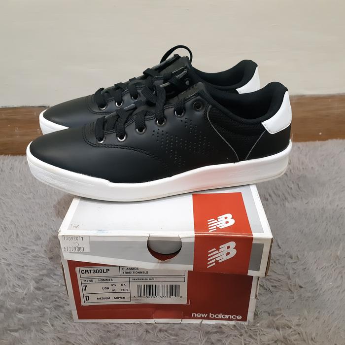 New Balance CRT300LP Reengineered Black White Leather