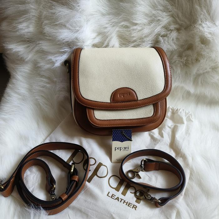 pepari leather asli preloved