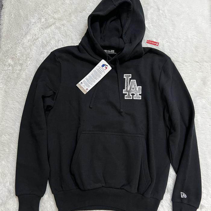 NEW ERA X LA Dodgers Snakeskin Black Hoodie