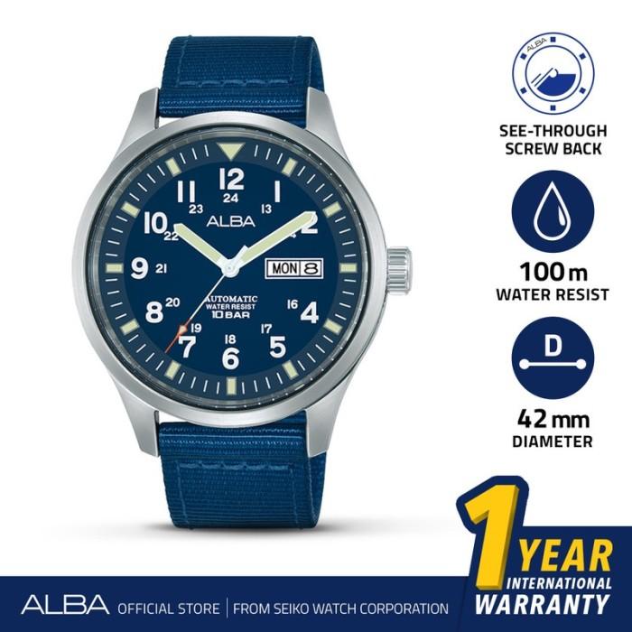 Alba AL4219#AL4219#Al4219X1#Jam tangan pria otomatis Alba AL4219X1