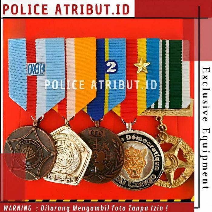 Satya Lencana Pdu Set Santi Dharma Veteran Monusco Congo Pakistan